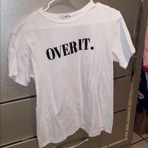 It’s a white shirt from fashion nova